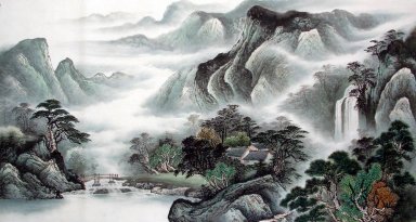 Montagne et de l\'eau - peinture chinoise