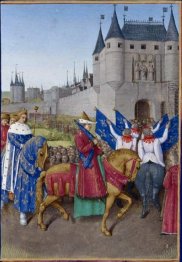 Entry Of Charles V In Paris 1460