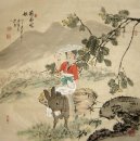 Belle Dame - Peinture chinoise