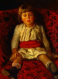 Portrait Of Nikolay Ge The Artist S Grandson