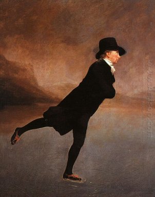 Retrato de Patinagem O reverendo Robert Walker