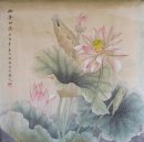 Lotus - peinture chinoise