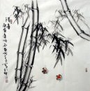 Bamboo - Pittura cinese