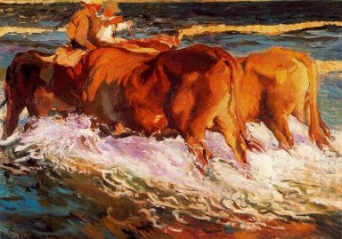 Buoi nel Study Sea For Sun Of Pomeriggio 1903