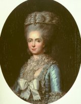 Retrato de la princesa Marie Adéla? De de Francia