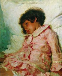 Portrait Of Nadya Repina 1881  Portrait Of Nadya Repina 1881
