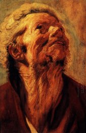 Study Of The Head Of Abraham Grapheus 1621