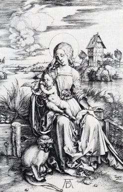 Madonna con la scimmia 1498