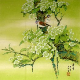 Peach Blossom&Birds - Chinese Painting