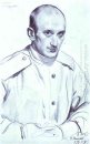 Stående av konstnären Georgi Vereisky 1917