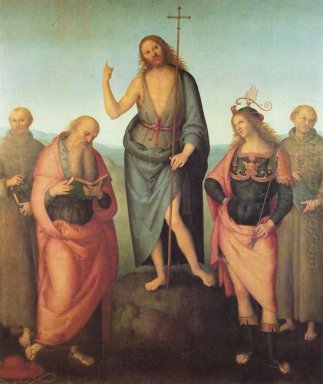 Jean-Baptiste et quatre saints