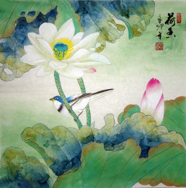 Lotus - Lukisan Cina