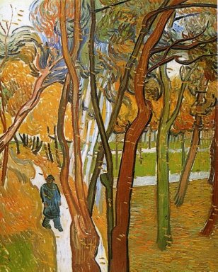 The Walk Falling Leaves 1889