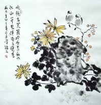 Chrysanthemum - Chines Painting