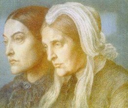 Portrait Of The Artist S Sister Christina And Mother Frances 187