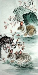 Rabbit - Chinese Painting