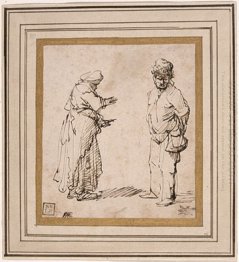 Beggar Man And Woman 1631