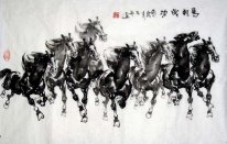 Pferde ToSuccess - Chinesische Malerei