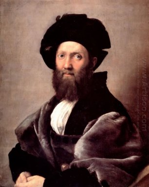 Portret van letterkundige Baldassare Castiglione 1516