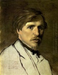 Portrait Of The Artist Illarion Prianishnikov 1862