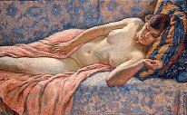 Etude De Desnudo Femenino 1914