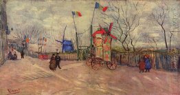 The Allotments At Montmartre 1887