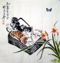 Cat - Chinesische Malerei