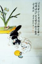 Cat - Peinture chinoise