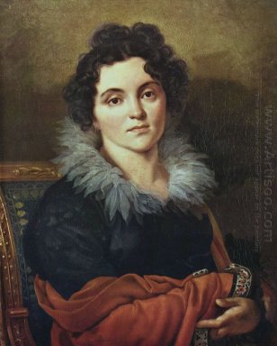 Retrato de Darya Nikolaevna Chvostova 1814