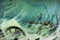 Die Nacht Biwak der großen Armee 1897
