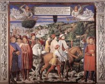 St Augustine Abreise nach Mailand 1465