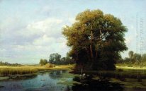 Landscape with swamp