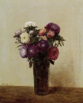 Vase Blumen Queens Gänseblümchen 1872