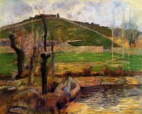 Fluss Aven unter Bergheiligen Margerite 1888