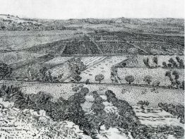 La Crau Seen From Montmajour 1888