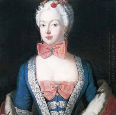 Porträtt av Elisabeth Christine von Braunschweig Bevern, Prussia