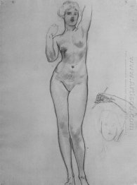 Studies Of Aphrodite For Aphrodite And Eros 1919