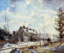 louveciennes efeito de neve road 1872