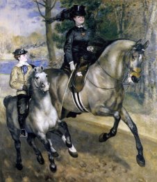 Riding In The Bois De Boulogne Madame Henriette Darras Or The Ri