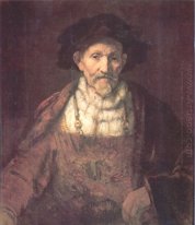 Portrait Of An Old Man In Red 1654