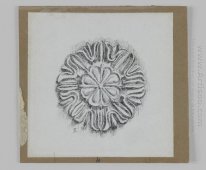 Judaic Ornament Rosette 1889