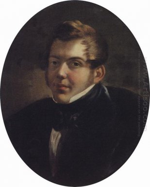 Portrait Of An Arsitek M O Lopyrevskiy