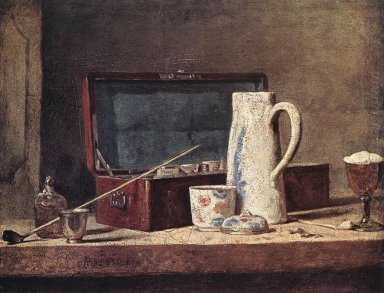 Still Life Dengan Pipe Sebuah Jug