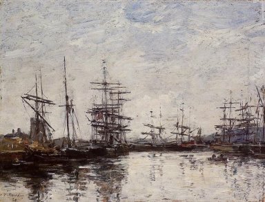 Deauville The Harbor 1880