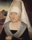 Portret van een Oude vrouw 1472