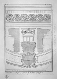 Profiles In Large Doric Order Constituting The Bottom Of The Tom