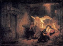 Joseph S Dream In The Stable In Bethlehem 1645