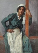 Gipsy Woman in the Veranda