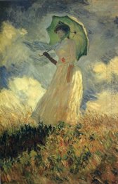 Woman With A Parasol Also Known As Study Of A Figure Outdoors Fa