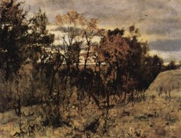 Autumn Evening Domotkanovo 1886